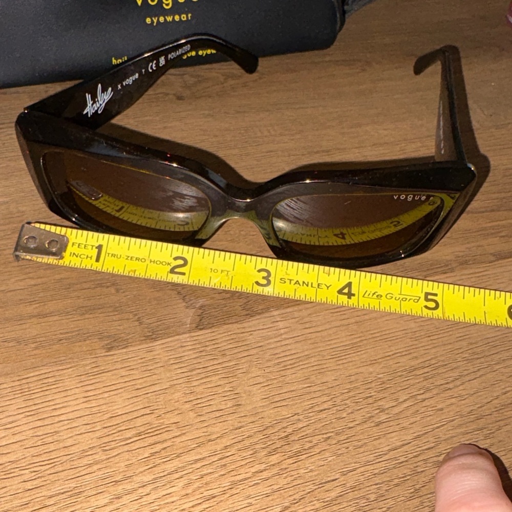 Vogue x Hailey Bieber Women's Brown Sunglasses - Picture 5 of 14